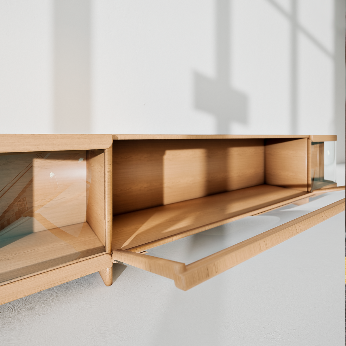 Mueble tv artesanía