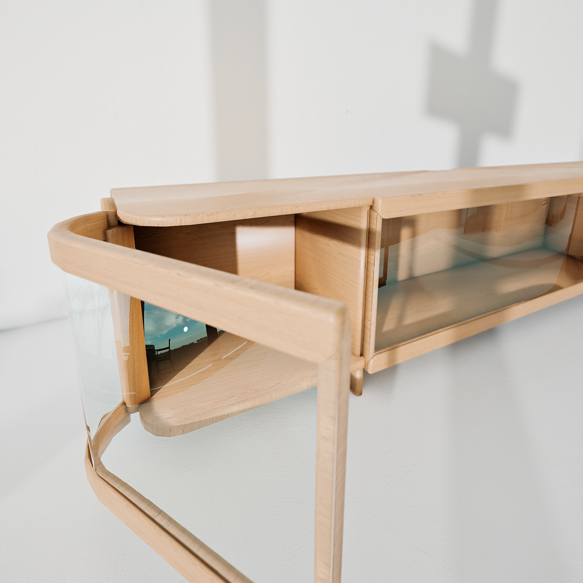 Mueble tv artesanía